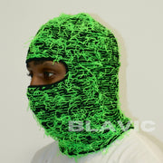 Balaclava Slime Knitted Distressed